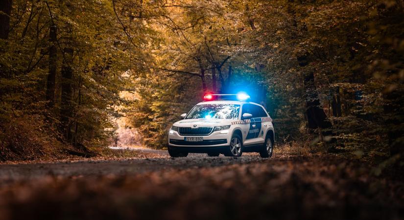 Pofás fotókkal hozza a magyar rendőrség az őszi hangulatot