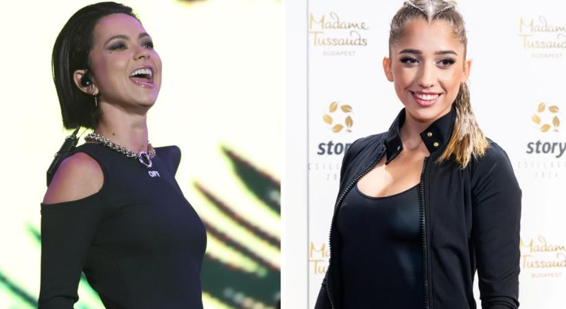 Schóbert Lara Innával posztolt közös videókat, a román énekesnő magyar szavakat is mondott