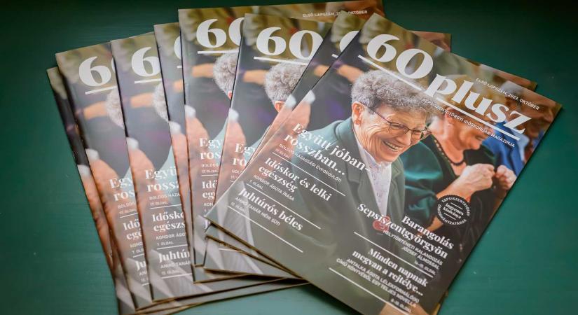 Decemberben indul 60 plusz, a szépkorúaknak szóló országos magazin