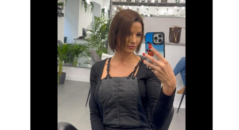 Berki Mazsi extra rövidre vágatta a haját: az állig érő frizura így áll neki