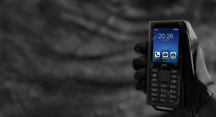 Terra M néven érkezik a HMD katonai minőségű, vállalati biztonságú strapatelefonja