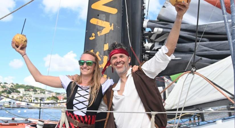 Weöres Szabolcs és Berenice Charrez sikeresen célba értek a Transat Café Lor atlanti óceánt átszelő vitorlásversenyen