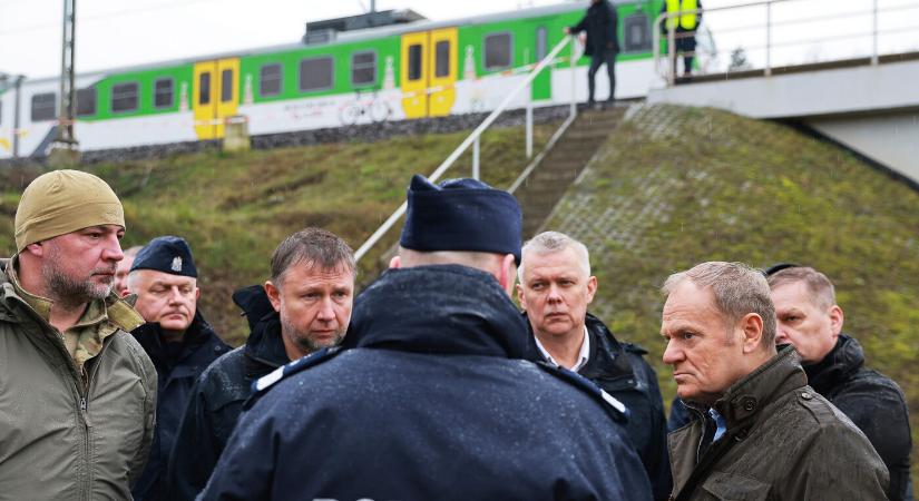 Lengyel külügyminiszter: a vasúti szabotázs megszervezéséért az orosz katonai hírszerzés a felelős