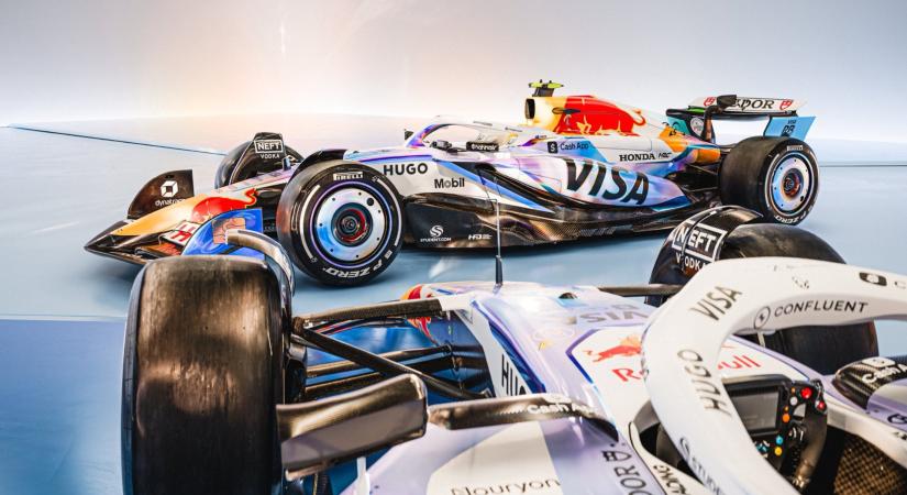 Még emészteni kell, de az F1 nem látott még olyan egyedi festést, mint a Racing Bulls Las Vegas-i dizájnja