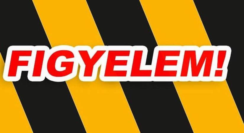 Forgalmi zavar miatt késnek a villamosok Szegeden