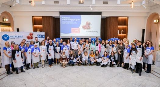 30. alkalommal indította el országos Adventi Adománygyűjtését az Ökumenikus Segélyszervezet