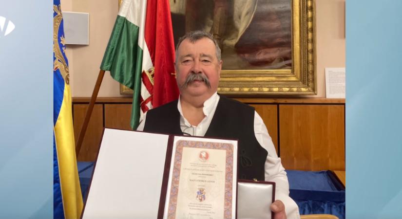 Teleki Pál-éremmel tüntették ki Nagy-György Jánost – évtizedek óta állít emléket elesett magyar katonáknak