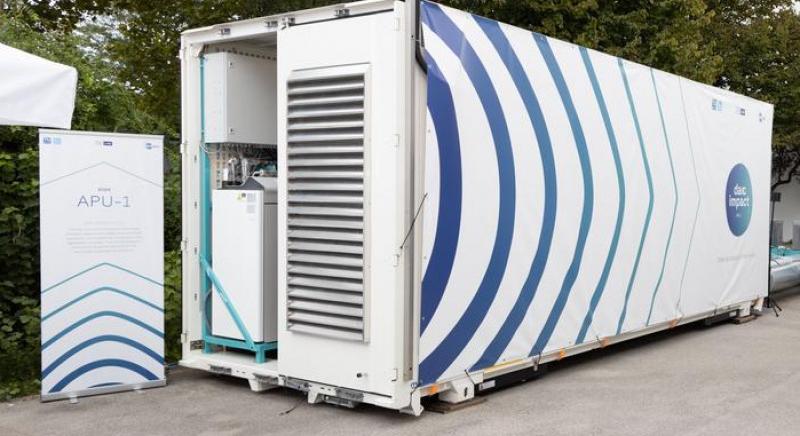 Nyugati szomszédunk légköri szén-dioxid-kivonó állomást fejlesztett