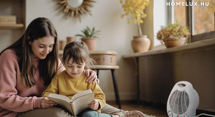 Hideg a helyiség? Pár perc alatt meleg lehet – így válassz elektromos fűtőtestet