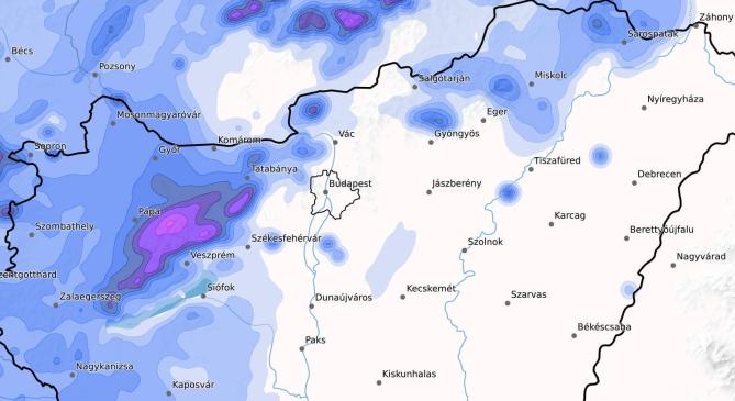 Síkvidékre is megérkezik a havazás