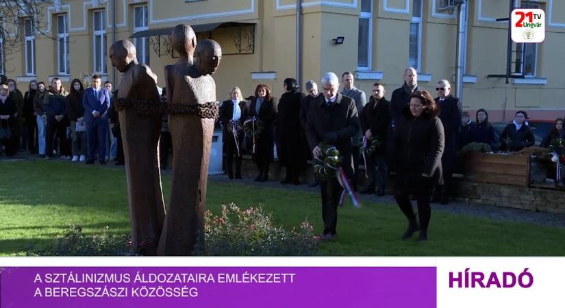 A sztálinizmus áldozataira emlékezett a beregszászi közösség (videó)