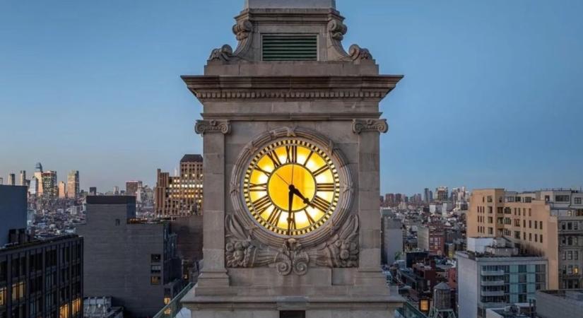 New York legkülönlegesebb, 20 millió dolláros apartmanja egy óratoronyban kapott helyet