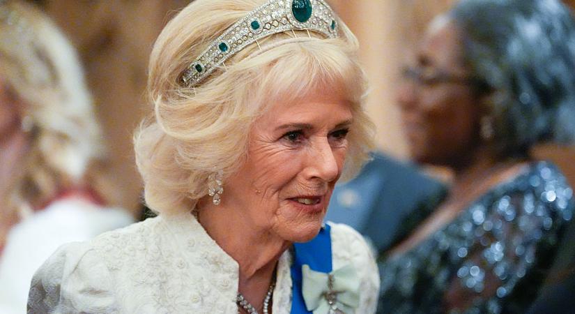 Grandiózus tiarában vonta magára a figyelmet Kamilla királyné – különleges története van a látványos fejdísznek