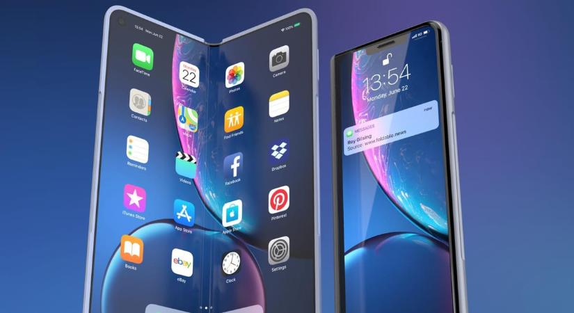Hatalmas akkumulátor kerülhet a hajlítható kijelzős iPhone Foldba