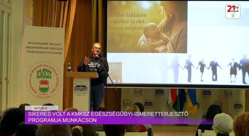 Aktuális (2025.11.19) Sikeres volt a KMKSZ egészségügyi-ismeretterjesztő programja Munkácson (videó)