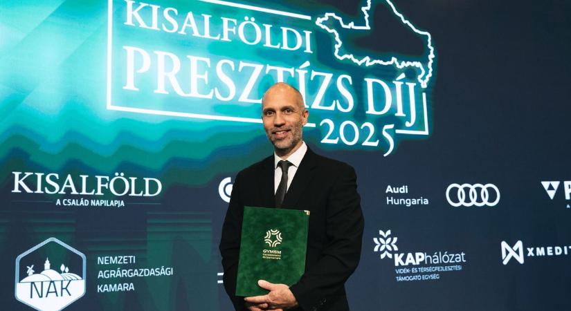 A Vármegye gazdaságáért díj – Intersnack Magyarország Kft.