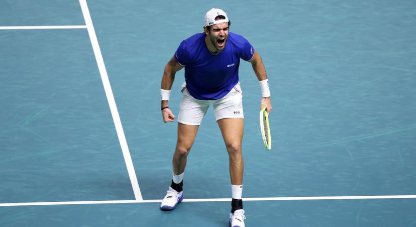 A világelső nélkül is hozta a papírformát Olaszország a Davis Kupa negyeddöntőjében