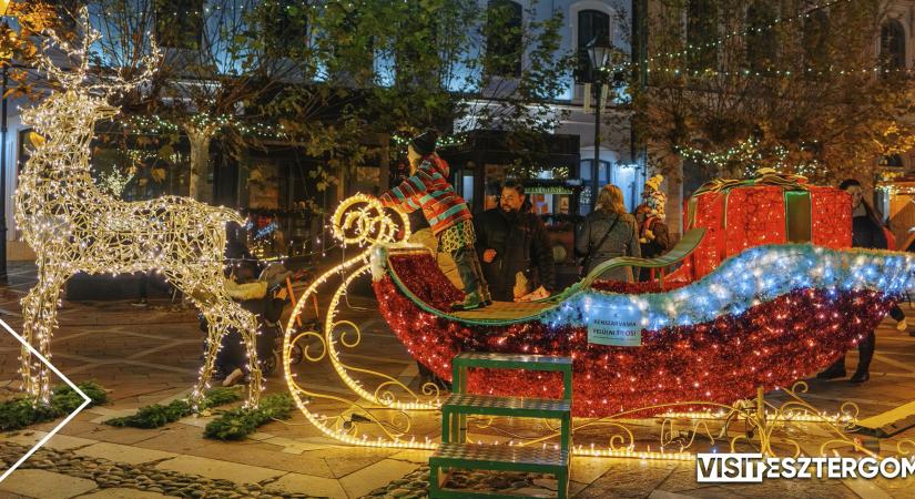 Mesés adventi forgatag Esztergom szívében