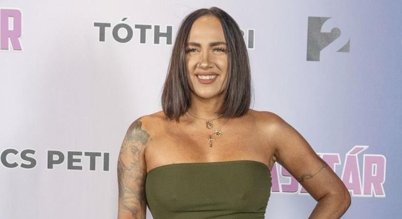 Tóth Gabi fekete ruhában hódított - Fotó!