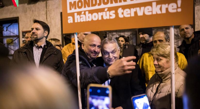 Orbán Viktor megint kettéosztotta a magyarokat: ők a nemzetiek, amazok a háborúpártiak