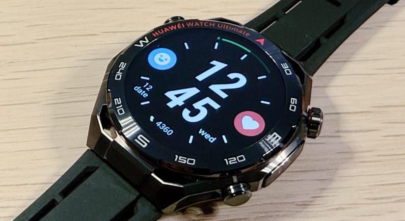 Huawei Watch Ultimate 2 teszt: tömör gyönyör