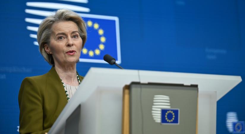 Ukrajna további finanszírozását sürgette Ursula von der Leyen