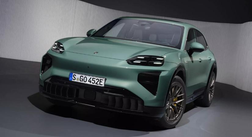 Itt a valaha készült legerősebb Porsche, a teljesen új elektromos Cayenne