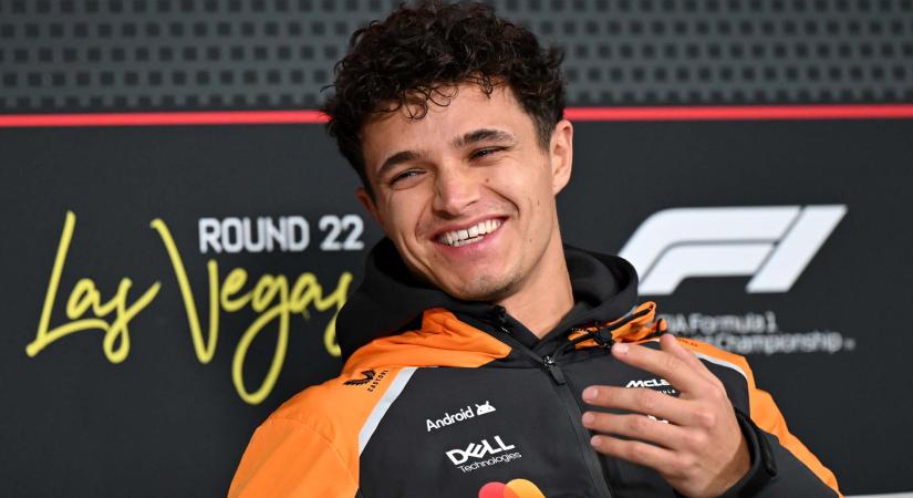 „Ez már őrület” – Norris 150. F1-es versenye előtt őszintén beszélt a bajnoki csata nyomásáról és a vegasi esélyekről