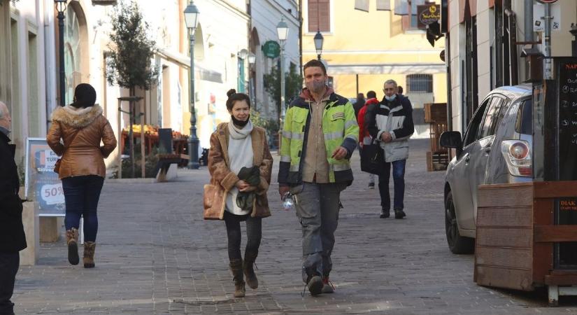 A sétálóutca nem alkalmas a kerékpározásra