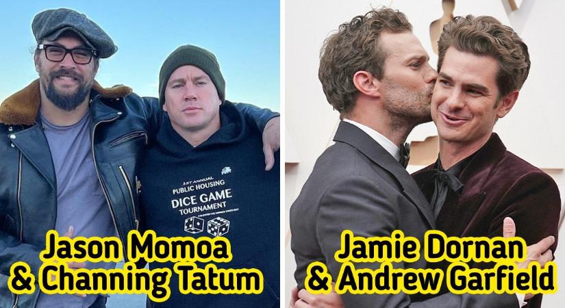 15 sztárpáros, akik a kamera mindkét oldalán megtalálták a közös hangot