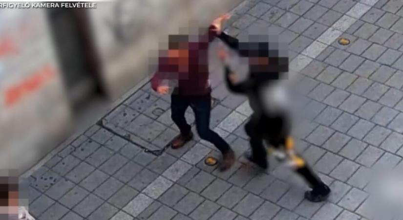 Véletlenül hozzáért a biztonsági őrhöz a belga turista, brutálisan megverte