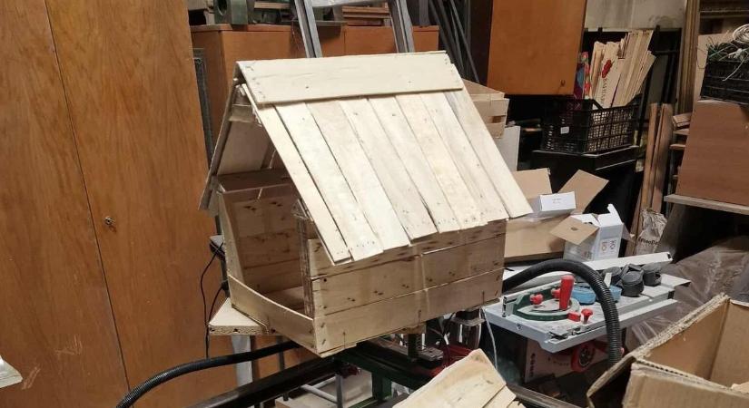 Madáretetés környezettudatosan: a szegedi Komposztfutárok zero waste módon építenek etetőt