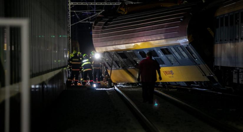 Nőtt a csehországi vonatbaleset sérültjeinek száma