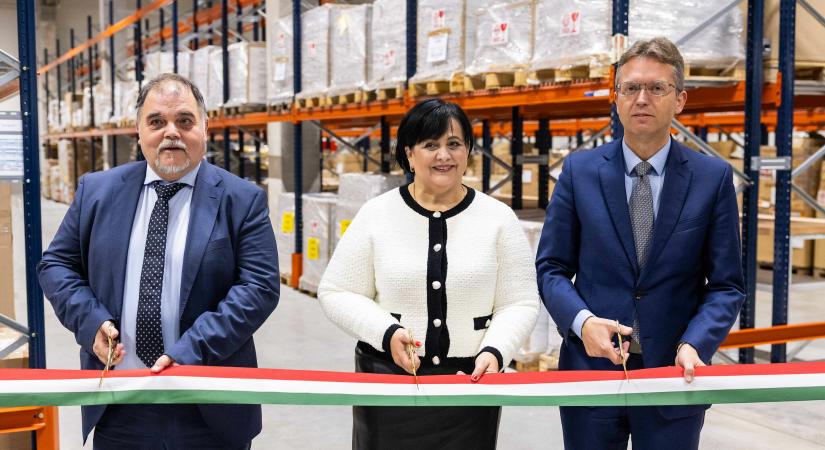 Átadták az ország egyik legmodernebb gázhálózati raktárát