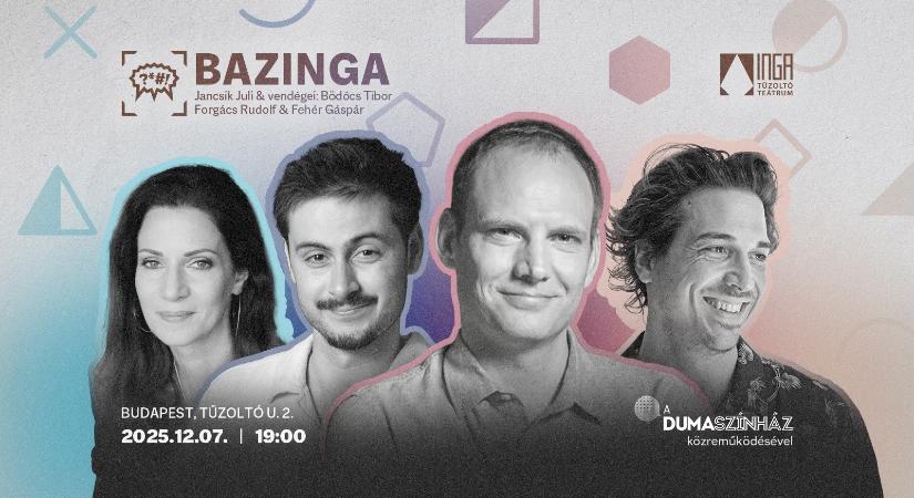 Bödőcs Tiborral tér vissza az új stand-up sorozat, a Bazinga