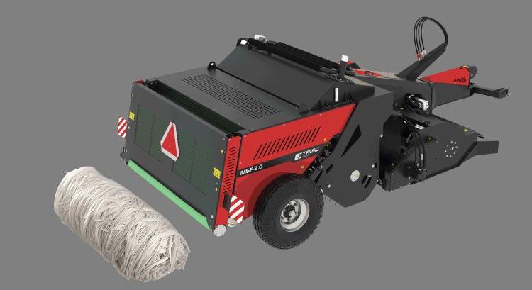 Taigu 1MSF-2.0: fóliagyűjtés és szárkezelés egy munkamenetben