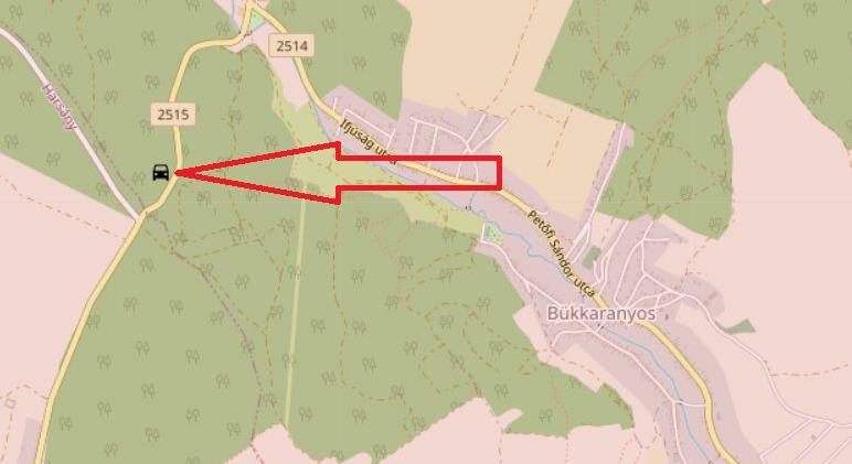 Teher- és személyautó ütközött Bükkaranyos közelében