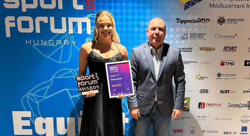 Jelentős elismerésben részesült a pécsi sportoló