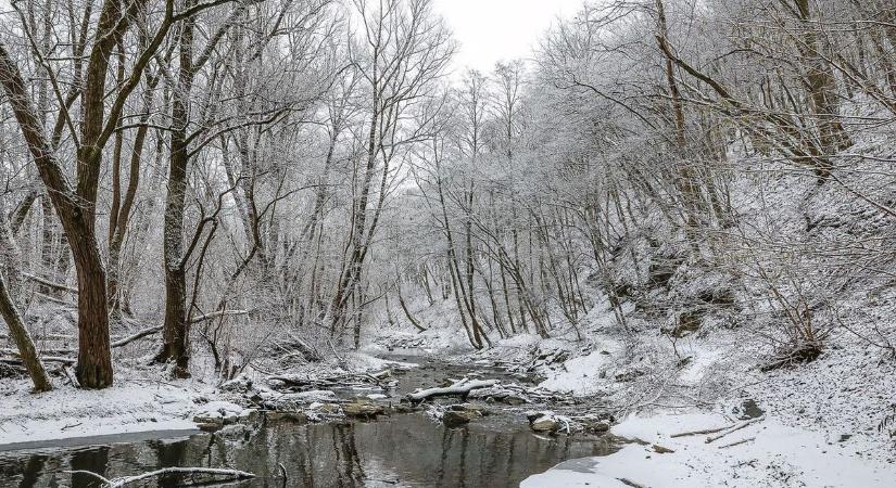 A szerencsések látványhavazásra ébrednek szombaton