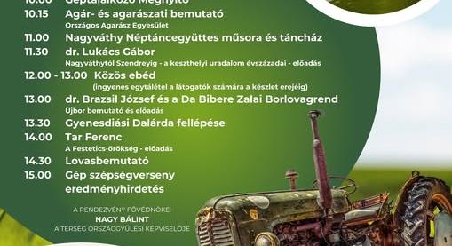 Géptalálkozó és családi nap Fenékpusztán