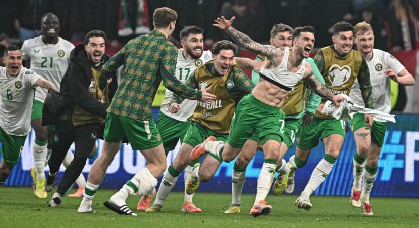 Vb-pótselejtező: ellenfelet kaptak a magyarokat kiejtő írek