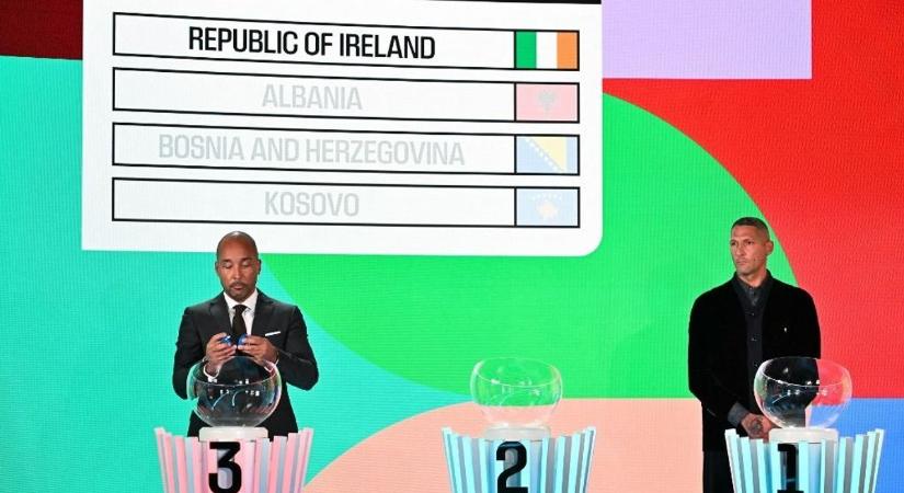 Sorsoltak a pótselejtezőre – eldőlt, kiket kell legyőznie Írországnak a vb-szerepléshez