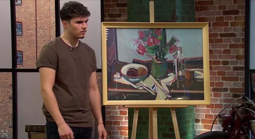 Az álomár felett adta el festményét a siófoki fiatal a Kincsvadászokban