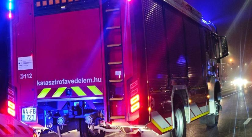 Frontális karambol történt a 8-as főúton vasi szakaszán