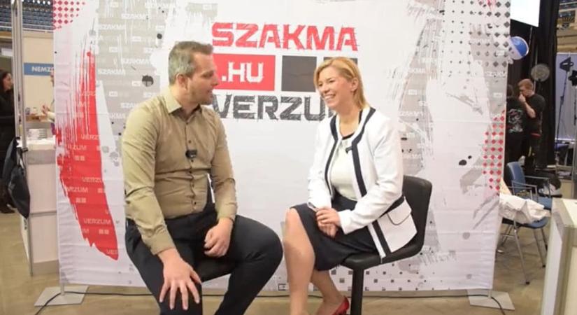 Érdekes titkot árult el a Szakmaverzumnak Varga-Bajusz Veronika