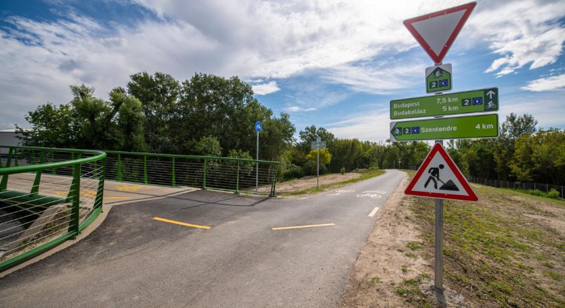 Duna-parti bicikliút: állami feladat lenne a konfliktusos szakaszok rendezése, íme Budakalász érvei