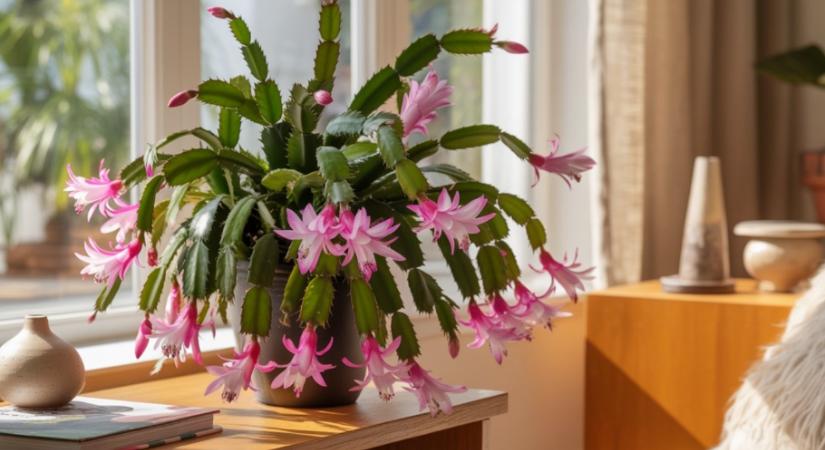 A karácsonyi kaktusz gyönyörű virágzásának titka