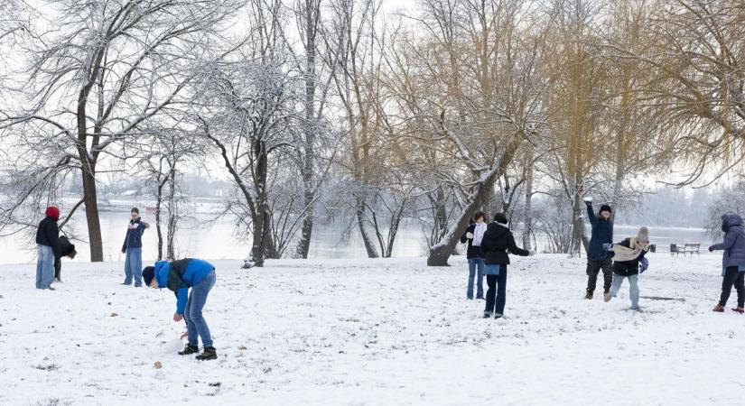Itt a téli fordulat, mutatjuk, hol borulhat fehérbe a táj a Dunántúlon