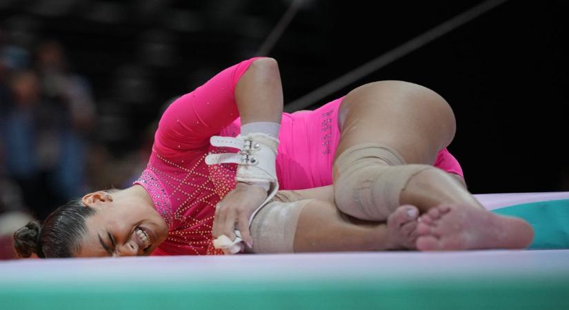 Megműtötték a gyönyörű tornászt