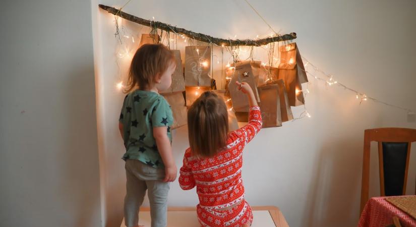 Hat kreatív ötlet adventi naptárra, ha magad készíted